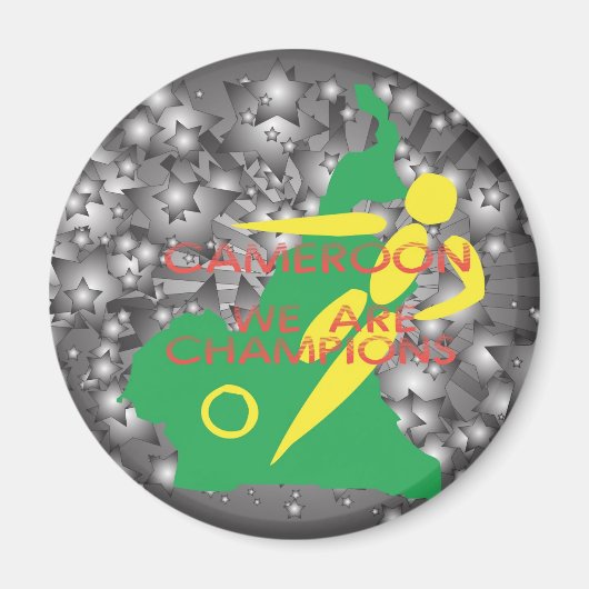 Kamerun 2010 magnet (Vorne)