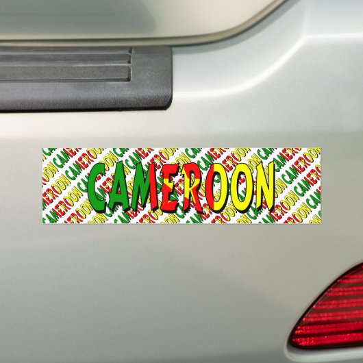 Kamerun Autoaufkleber (Auf Auto)