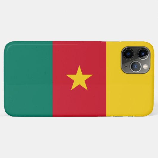Kamerun Case-Mate iPhone Hülle (Rückseite (Horizontal))