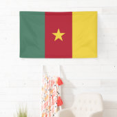 Kamerun Flagge Banner (Insitu)
