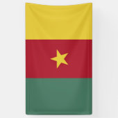 Kamerun Flagge Banner (Vertikal)