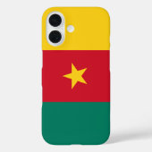 Kamerun-Flagge Case-Mate iPhone Hülle (Rückseite)