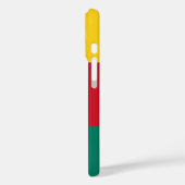 Kamerun-Flagge Case-Mate iPhone Hülle (Rückseite / Links)