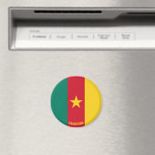 Kamerun Flagge Charming Patriotic Magnet (In Situ (Geschirrspüler))