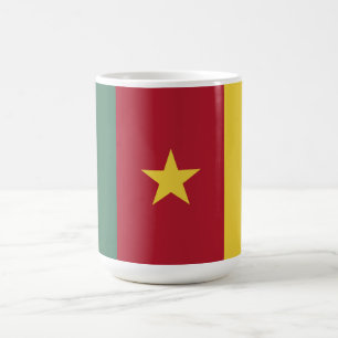 Kamerun Flagge Kaffeetasse