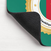 Kamerun-Flagge Mousepad (Ecke)