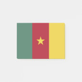 Kamerun Flagge Post-it Klebezettel (Vorderseite)