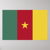 Kamerun Flagge Poster (Vorne)