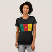 Kamerun-Flagge T-Shirt (Vorne ganz)