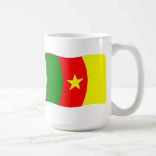 Kamerun Flagge Tasse