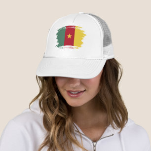 Kamerun Flagge Truckerkappe