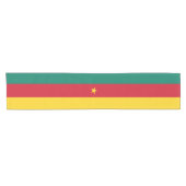 Kamerun Flaggenplatzierter Kurzer Tischläufer (Horizontal)