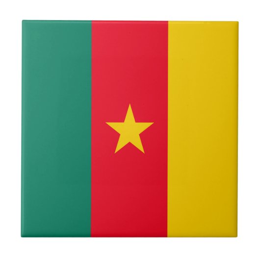 Kamerun Fliese (Vorderseite)