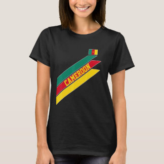 Kamerun Football Unterstützer Besucher Kamerun Soc T-Shirt