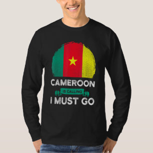 Kamerun fordert, dass ich die kamerunische Flagge T-Shirt