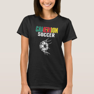 Kamerun Fußball Im Tor Kamerunischer Fußball T-Shirt