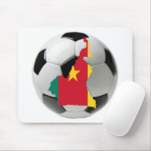 Kamerun-Fußballfußball Mousepad (Mit Mouse)