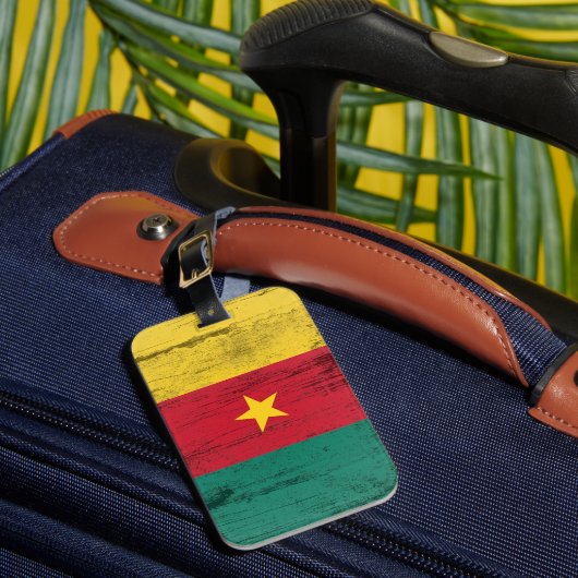 Kamerun Gepäckanhänger (Vorderseite Insitu 1)