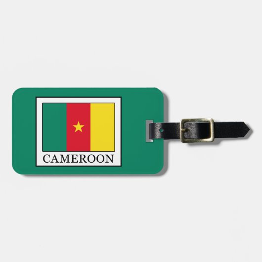 Kamerun Gepäckanhänger (Vorderseite horizontal)