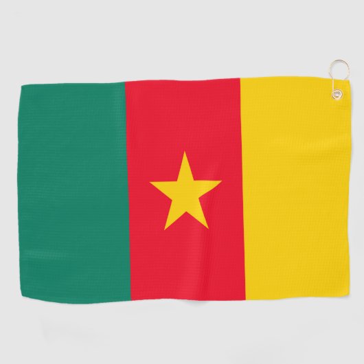 Kamerun Golfhandtuch (Horizontal)