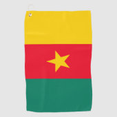 Kamerun Golfhandtuch (Vorderseite)