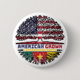 Kamerun Kamerun Kamerunische USA USA Vereinigte St Button