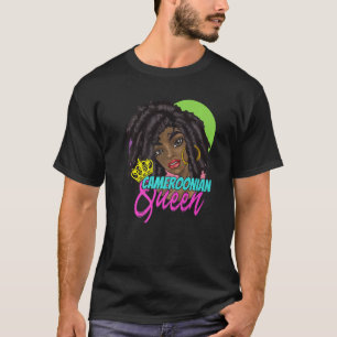 Kamerun Kameruner Afrika Stolz Prinzessin Königin T-Shirt