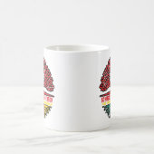 Kamerun Kamerunisch Schweizer Schweiz Baum Wurzel Kaffeetasse (Mittel)