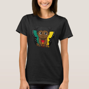 Kamerun Kamerunische Flagge Proud Prinzessin Butte T-Shirt