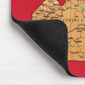Kamerun-Karte Mousepad (Ecke)