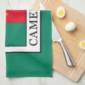 Kamerun Küchentuch (Viertel Falte)