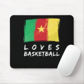 Kamerun Lieben Basketball Mousepad (Mit Mouse)