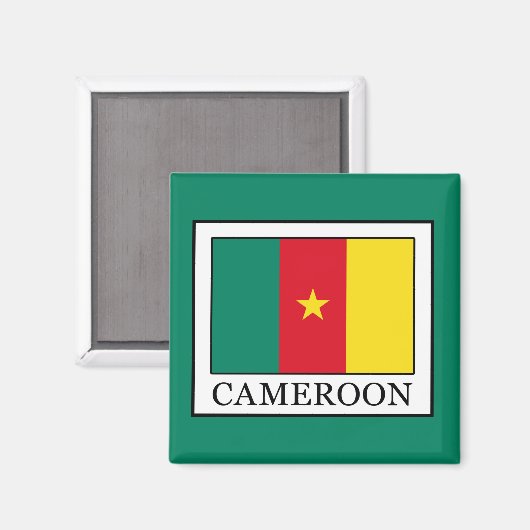 Kamerun Magnet (Vorderseite/Rückseite)