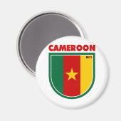 Kamerun Magnet (Vorderseite/Rückseite)