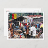 Kamerun - Markt - Postkarte (Vorne/Hinten)