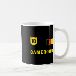 Kamerun Outfit Grün Kamerun Bekleidungsdesign Männ Kaffeetasse