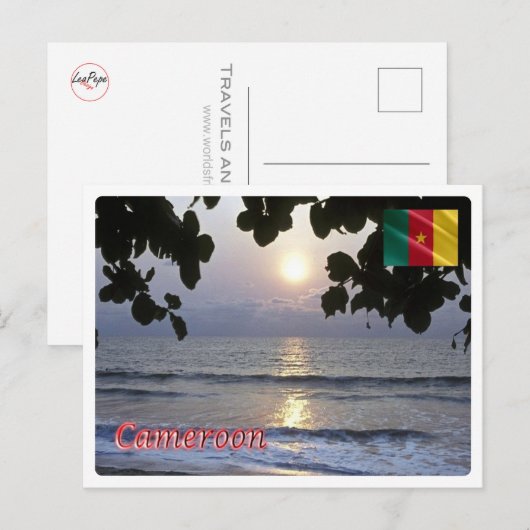 Kamerun - Panorama - Postkarte (Vorne/Hinten)