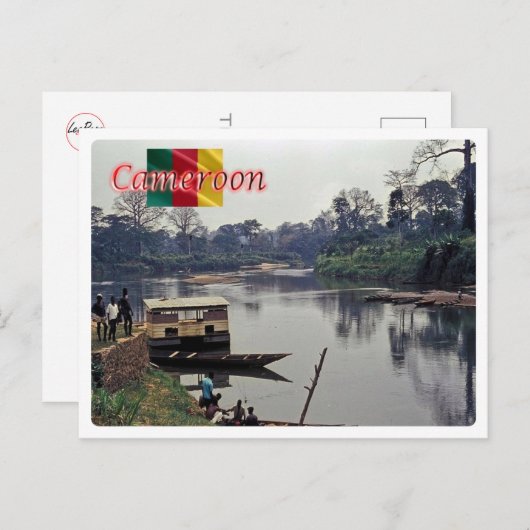 Kamerun - Panorama - Postkarte (Vorne/Hinten)