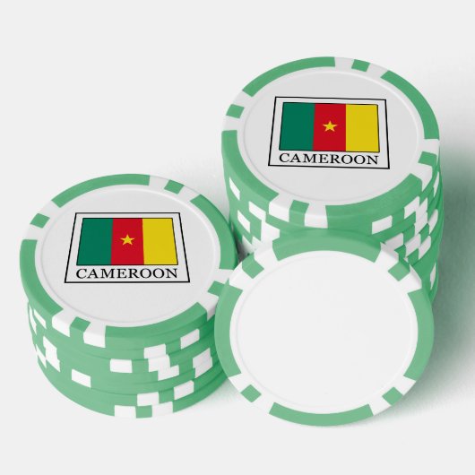 Kamerun Pokerchips (Stapel)