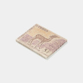 Kamerun-postage-Briefmarke-Cobe-de-Buffon Post-it Klebezettel (angewinkelt)