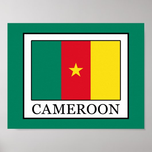 Kamerun Poster (Vorne)