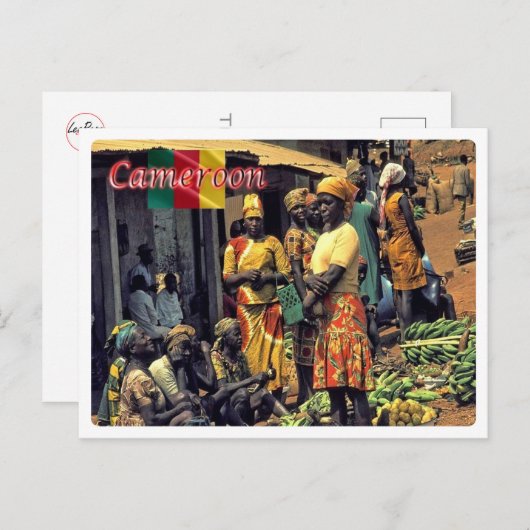 Kamerun - postkarte (Vorne/Hinten)