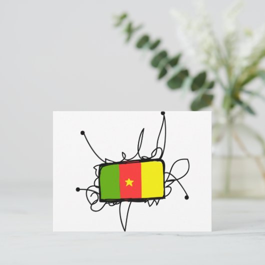Kamerun Postkarte (Stehend Vorderseite)