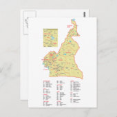 Kamerun Postkarte (Vorne/Hinten)