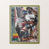 Kamerun - puzzle (Vertikal)