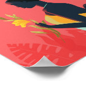 Kamerun Reiseplakat Afrika Poster (Ecke)