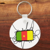 Kamerun Schlüsselanhänger (Vorderseite)