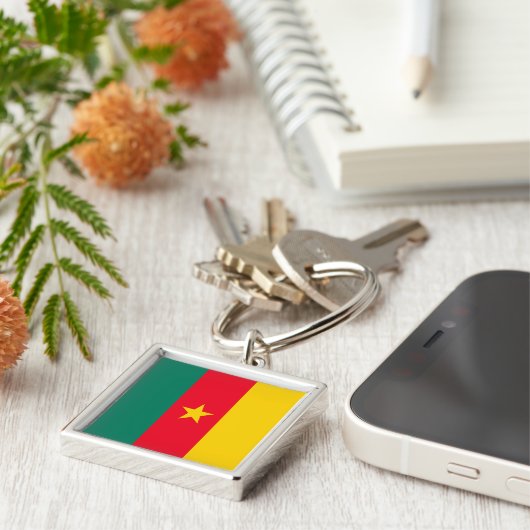 Kamerun Schlüsselanhänger (Seite)