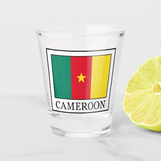 Kamerun Schnapsglas (Vorderseite)