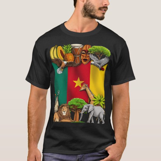 Kamerun T-Shirt (Vorderseite)